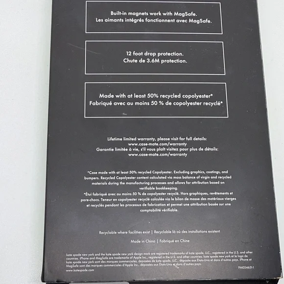 kate spade Floral iPhone 16 Pro Max Case with MagSafe New in Box - Picture 4 of 5